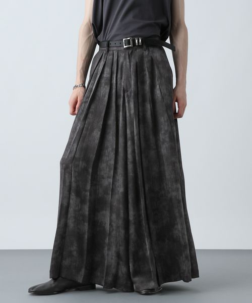 HARE 【SET UP対応】YOSEワイドパンツ グレー M メンズボトムス ハレ 115497 and ST アンドエスティ(旧ドットエスティ) HARE 【SET UP対応】YOSEワイドパンツ グレー M メンズボトムス ハレ 115497 and ST アンドエスティ(旧ドットエスティ)