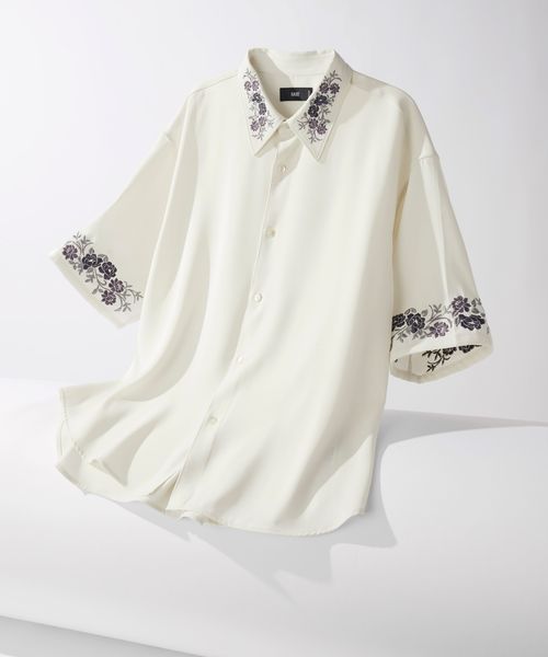 HARE 【新色WEB先行予約 SET UP対応 UNISEX】TOROMIシシュウシャツSS オフホワイト S メンズインナー ハレ 116478 and ST アンドエスティ(旧ドットエスティ) HARE 【新色WEB先行予約 SET UP対応 UNISEX】TOROMIシシュウシャツSS オフホワイト S メンズインナー ハレ 116478 and ST アンドエスティ(旧ドットエスティ)