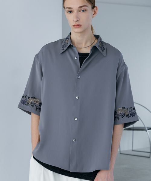 HARE 【新色WEB先行予約 SET UP対応】TOROMIシシュウシャツSS ライトグレー S メンズインナー ハレ 116478 and ST アンドエスティ(旧ドットエスティ) HARE 【新色WEB先行予約 SET UP対応】TOROMIシシュウシャツSS ライトグレー S メンズインナー ハレ 116478 and ST アンドエスティ(旧ドットエスティ)
