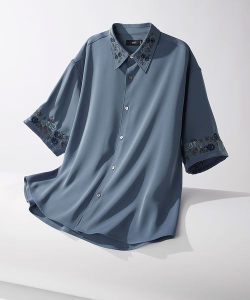HARE 【新色WEB先行予約 SET UP対応 イージーケア UNISEX】TOROMIシシュウシャツSS ブルー S メンズインナー ハレ 116478 and ST アンドエスティ(旧ドットエスティ) HARE 【新色WEB先行予約 SET UP対応 イージーケア UNISEX】TOROMIシシュウシャツSS ブルー S メンズインナー ハレ 116478 and ST アンドエスティ(旧ドットエスティ)