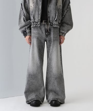 美品】Jieda 黒 ブーツカットデニム