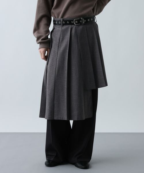 HARE ラップスカートベルト ライトグレー FREE メンズグッズ ハレ 144227 and ST アンドエスティ（旧ドットエスティ）