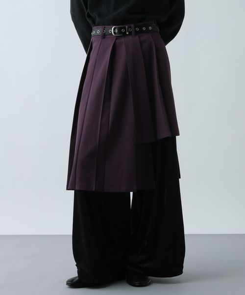 HARE ラップスカートベルト パープル FREE メンズグッズ ハレ 144227 and ST アンドエスティ（旧ドットエスティ）