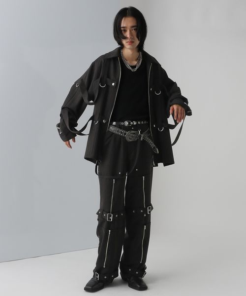 UNDERGROUND MODE SET UP対応】ボンテーシシャツブルゾン UNDERGROUND MODE SET UP対応】ボンテーシシャツブルゾン