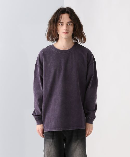 HARE VINTAGEライクプリントカットソー パープル S メンズインナー ハレ 150268 and ST アンドエスティ(旧ドットエスティ) HARE VINTAGEライクプリントカットソー パープル S メンズインナー ハレ 150268 and ST アンドエスティ(旧ドットエスティ)