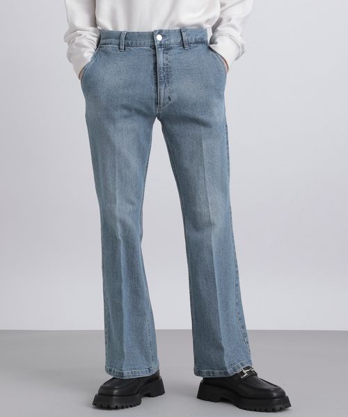 デニムスリムフレアパンツ Ｓ