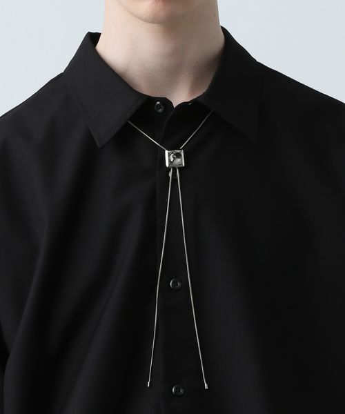 HARE 【MADE IN JAPAN】メタルループタイ グレー FREE メンズグッズ ハレ 180841 and ST アンドエスティ(旧ドットエスティ) HARE 【MADE IN JAPAN】メタルループタイ グレー FREE メンズグッズ ハレ 180841 and ST アンドエスティ(旧ドットエスティ)