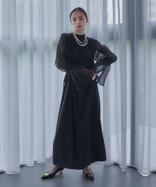 HARE 2WAYソデシアーパイピングワンピース