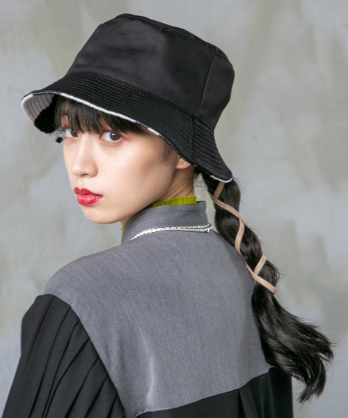 WEB限定】 リバーシブルバケットハット - ハット - www.qiraatafrican.com