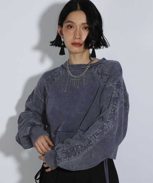 SET UP対応 LADIES】カコウレースアップスウェット | [公式]ハレ