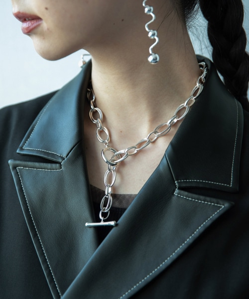 Ladies Bigチェーンマンテルネックレス 公式 ハレ Hare 通販