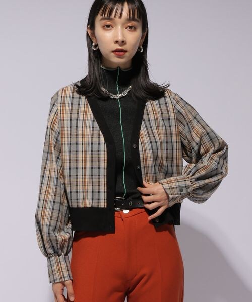Ladies チェックシャツカーディガン 公式 ハレ Hare 通販 Ladies チェックシャツカーディガン 公式 ハレ Hare 通販