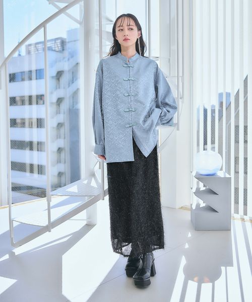 SET UP対応 LADIES】ラメフリンジナロースカート | [公式]ハレ