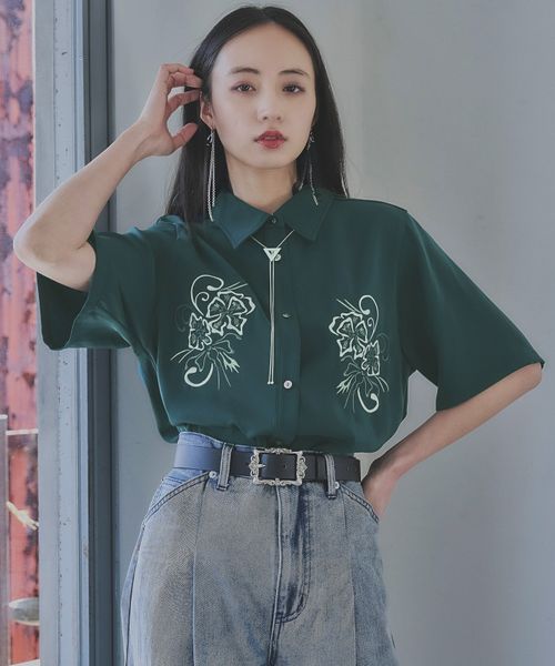 HARE 【SET UP対応 LADIES】トロミシシュウミドルシャツ カーキ FREE ウィメンズインナー ハレ 321475 and ST アンドエスティ(旧ドットエスティ) HARE 【SET UP対応 LADIES】トロミシシュウミドルシャツ カーキ FREE ウィメンズインナー ハレ 321475 and ST アンドエスティ(旧ドットエスティ)
