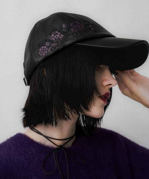 HARE 【LADIES】フラワーシシュウキャップ グレー FREE ウィメンズグッズ ハレ 324926 and ST アンドエスティ(旧ドットエスティ) HARE 【LADIES】フラワーシシュウキャップ グレー FREE ウィメンズグッズ ハレ 324926 and ST アンドエスティ(旧ドットエスティ)