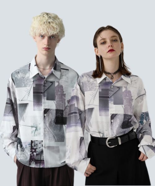 HARE 【WEB限定】マルチマテリアルパターンシャツ ホワイト M メンズインナー ハレ 326590 and ST アンドエスティ(旧ドットエスティ) HARE 【WEB限定】マルチマテリアルパターンシャツ ホワイト M メンズインナー ハレ 326590 and ST アンドエスティ(旧ドットエスティ)