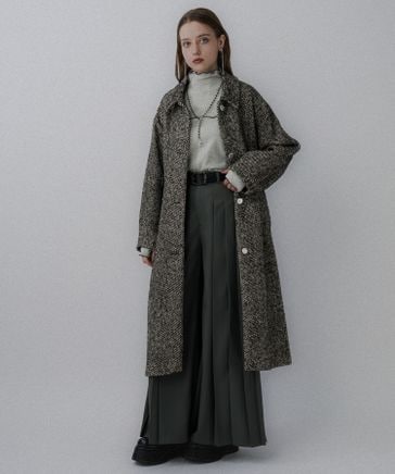 楽天市場】【SALE／29%OFF】コクーンスリーブラメロングコート HARE 