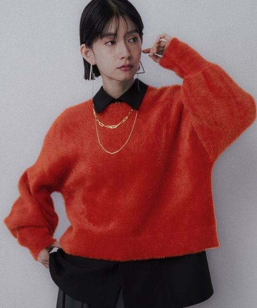HARE 【新色予約開始 LADIES】シャギーニットプルオーバー オレンジ FREE ウィメンズインナー ハレ 452343 and ST アンドエスティ(旧ドットエスティ) HARE 【新色予約開始 LADIES】シャギーニットプルオーバー オレンジ FREE ウィメンズインナー ハレ 452343 and ST アンドエスティ(旧ドットエスティ)