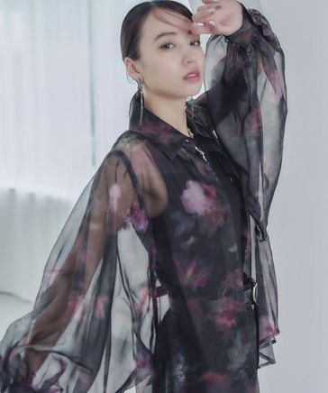 SETUP対応 LADIES】ARTflowerシアーシャツ | [公式]ハレ（HARE）通販