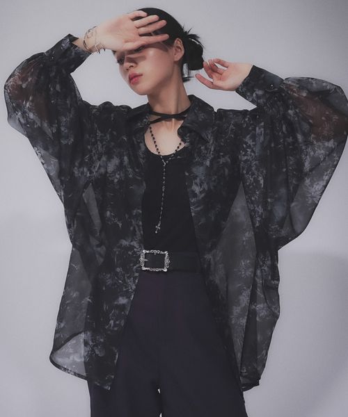 HARE 【一部カラー予約中 SETUP対応 LADIES】ARTflowerシアーシャツ ブラック FREE ウィメンズインナー ハレ 452735 and ST アンドエスティ(旧ドットエスティ) HARE 【一部カラー予約中 SETUP対応 LADIES】ARTflowerシアーシャツ ブラック FREE ウィメンズインナー ハレ 452735 and ST アンドエスティ(旧ドットエスティ)