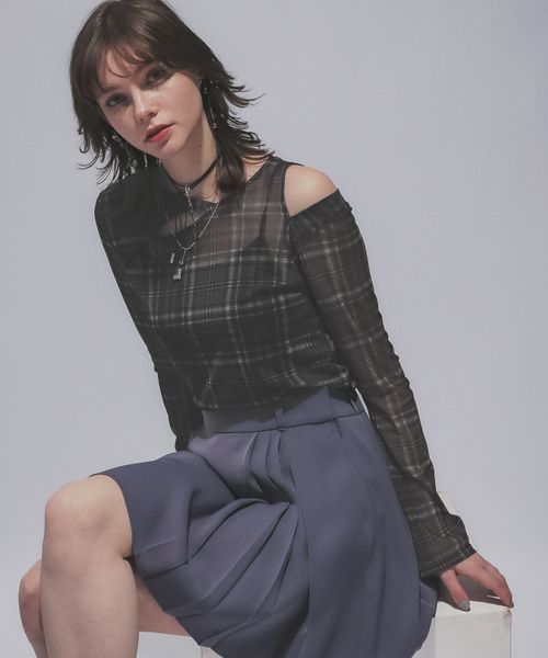 HARE 【SET UP対応 LADIES】チェックガラシアータイトT ライトグレー FREE ウィメンズインナー ハレ 453376 and ST アンドエスティ(旧ドットエスティ) HARE 【SET UP対応 LADIES】チェックガラシアータイトT ライトグレー FREE ウィメンズインナー ハレ 453376 and ST アンドエスティ(旧ドットエスティ)