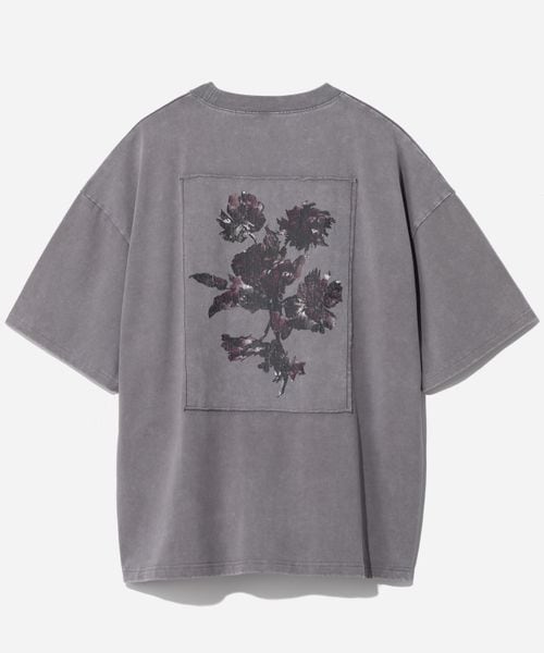 HARE ピグメントバックプリントカットソー グレー M メンズインナー ハレ 459349 and ST アンドエスティ(旧ドットエスティ) HARE ピグメントバックプリントカットソー グレー M メンズインナー ハレ 459349 and ST アンドエスティ(旧ドットエスティ)
