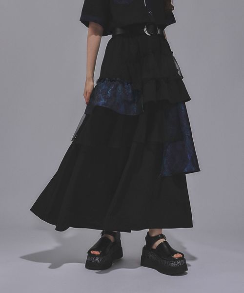 HARE 【人気カラー予約開始 SET UP対応 LADIES】アートジャガードキリカエフレアスカート パープル FREE ウィメンズボトムス ハレ 490810 and ST アンドエスティ(旧ドットエスティ) HARE 【人気カラー予約開始 SET UP対応 LADIES】アートジャガードキリカエフレアスカート パープル FREE ウィメンズボトムス ハレ 490810 and ST アンドエスティ(旧ドットエスティ)
