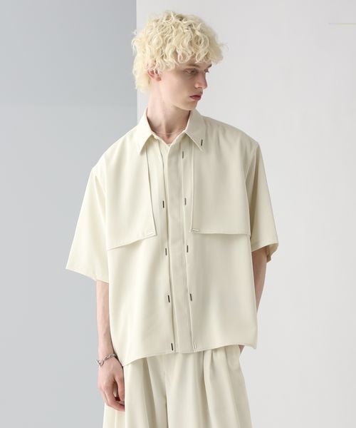 HARE 【SET UP 対応】フラシデザインシャツ オフホワイト FREE メンズインナー ハレ 490969 and ST アンドエスティ(旧ドットエスティ) HARE 【SET UP 対応】フラシデザインシャツ オフホワイト FREE メンズインナー ハレ 490969 and ST アンドエスティ(旧ドットエスティ)