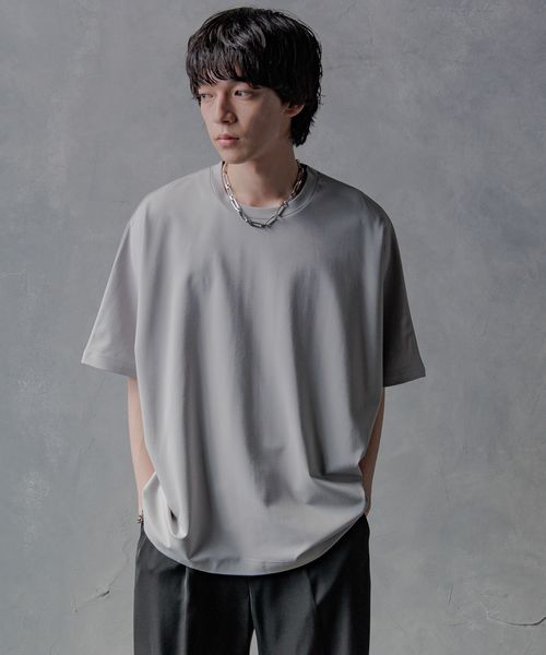 HARE 【接触冷感 汗シミ低減】ICYポンチドルマンカットソー グレー M メンズインナー ハレ 491094 and ST アンドエスティ(旧ドットエスティ) HARE 【接触冷感 汗シミ低減】ICYポンチドルマンカットソー グレー M メンズインナー ハレ 491094 and ST アンドエスティ(旧ドットエスティ)