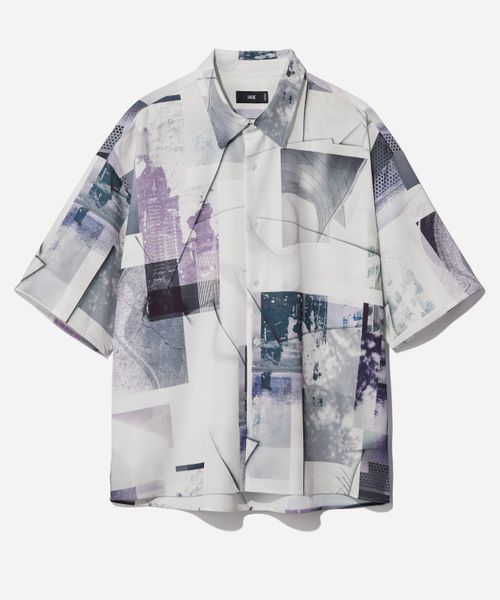 HARE 【WEB限定】マルチマテリアルパターンシャツSS オフホワイト S メンズインナー ハレ 497756 and ST アンドエスティ(旧ドットエスティ) HARE 【WEB限定】マルチマテリアルパターンシャツSS オフホワイト S メンズインナー ハレ 497756 and ST アンドエスティ(旧ドットエスティ)