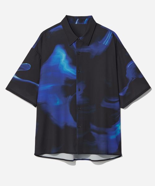 HARE 【WEB限定】マルチマテリアルパターンシャツSS ナチュラル M メンズインナー ハレ 497756 and ST アンドエスティ(旧ドットエスティ) HARE 【WEB限定】マルチマテリアルパターンシャツSS ナチュラル M メンズインナー ハレ 497756 and ST アンドエスティ(旧ドットエスティ)