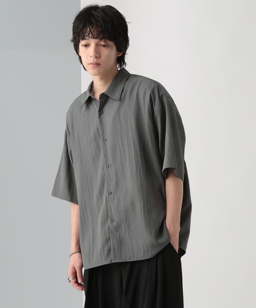 HARE 【WEB限定】マルチマテリアルメランジシャツSS グリーン S メンズインナー ハレ 497775 and ST アンドエスティ(旧ドットエスティ) HARE 【WEB限定】マルチマテリアルメランジシャツSS グリーン S メンズインナー ハレ 497775 and ST アンドエスティ(旧ドットエスティ)