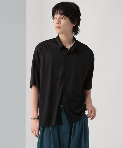 HARE 【WEB限定】マルチマテリアルシアーシャツSS ブラック M メンズインナー ハレ 497786 and ST アンドエスティ(旧ドットエスティ) HARE 【WEB限定】マルチマテリアルシアーシャツSS ブラック M メンズインナー ハレ 497786 and ST アンドエスティ(旧ドットエスティ)