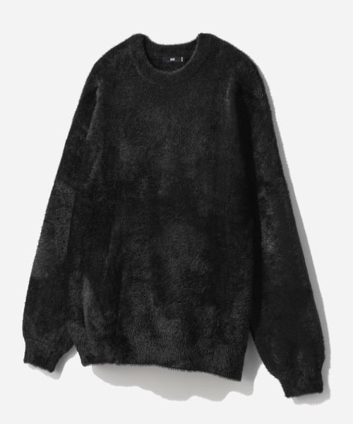 HARE SOFTシャギーニットプルオーバー ブラック S メンズインナー ハレ 498779 and ST アンドエスティ(旧ドットエスティ) HARE SOFTシャギーニットプルオーバー ブラック S メンズインナー ハレ 498779 and ST アンドエスティ(旧ドットエスティ)