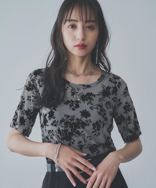 HARE 【LADIES】2WAYフラワーフロッキーUネックT ライトグレー FREE ウィメンズインナー ハレ 571121 and ST アンドエスティ(旧ドットエスティ) HARE 【LADIES】2WAYフラワーフロッキーUネックT ライトグレー FREE ウィメンズインナー ハレ 571121 and ST アンドエスティ(旧ドットエスティ)