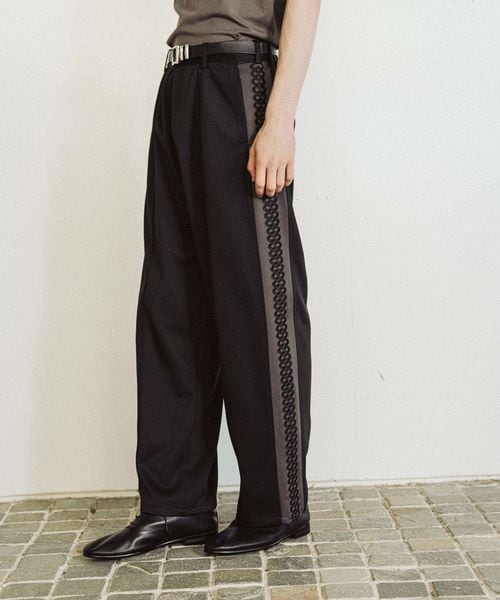 HARE フュージョンライントラックパンツ ブラック FREE メンズボトムス ハレ 572903 and ST アンドエスティ(旧ドットエスティ) HARE フュージョンライントラックパンツ ブラック FREE メンズボトムス ハレ 572903 and ST アンドエスティ(旧ドットエスティ)