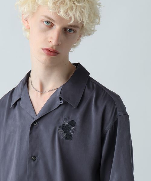 HARE シルキーグロウシシュウシャツ ブルー S メンズインナー ハレ 574636 and ST アンドエスティ(旧ドットエスティ) HARE シルキーグロウシシュウシャツ ブルー S メンズインナー ハレ 574636 and ST アンドエスティ(旧ドットエスティ)