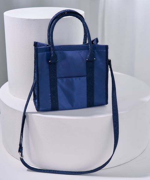 HARE 【完売カラー予約中 LADIES】マルチポケットミニトートバッグ ブルー ウィメンズグッズ ハレ 574873 and ST アンドエスティ(旧ドットエスティ) HARE 【完売カラー予約中 LADIES】マルチポケットミニトートバッグ ブルー ウィメンズグッズ ハレ 574873 and ST アンドエスティ(旧ドットエスティ)