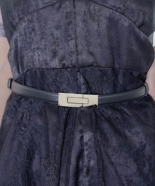 HARE 【LADIES】ミニマルバックルナローベルト ブラック FREE ウィメンズグッズ ハレ 574882 and ST アンドエスティ(旧ドットエスティ) HARE 【LADIES】ミニマルバックルナローベルト ブラック FREE ウィメンズグッズ ハレ 574882 and ST アンドエスティ(旧ドットエスティ)