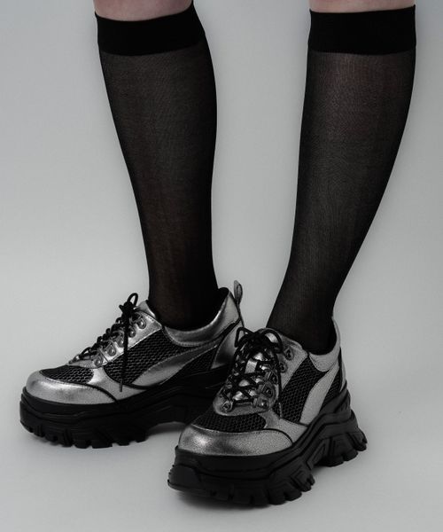 HARE 【LADIES】ラメメッシュスニーカー ライトグレー M ウィメンズグッズ ハレ 575039 and ST アンドエスティ(旧ドットエスティ) HARE 【LADIES】ラメメッシュスニーカー ライトグレー M ウィメンズグッズ ハレ 575039 and ST アンドエスティ(旧ドットエスティ)