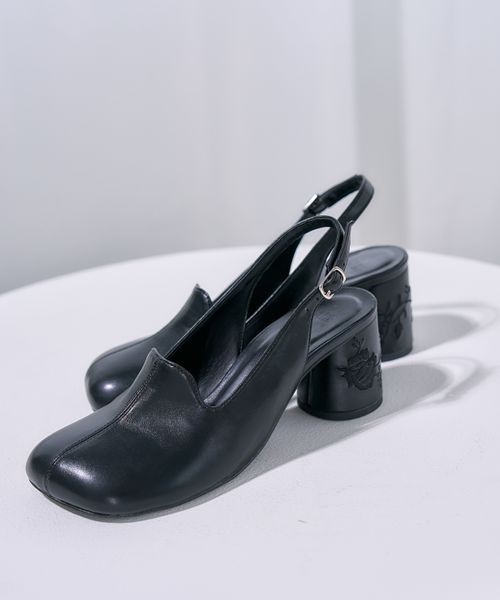 HARE 【LADIES】シシュウミュールパンプス ブラック M ウィメンズグッズ ハレ 575063 and ST アンドエスティ(旧ドットエスティ) HARE 【LADIES】シシュウミュールパンプス ブラック M ウィメンズグッズ ハレ 575063 and ST アンドエスティ(旧ドットエスティ)