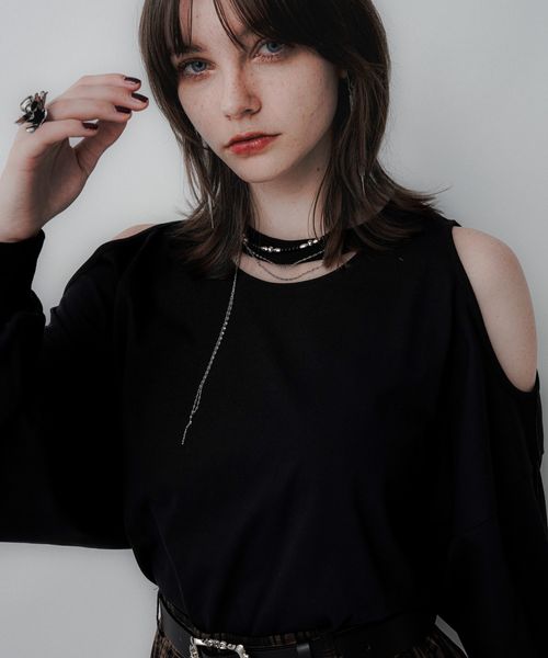 HARE 【LADIES】カットアウトビッグTシャツ ブラック FREE ウィメンズインナー ハレ 580565 and ST アンドエスティ(旧ドットエスティ) HARE 【LADIES】カットアウトビッグTシャツ ブラック FREE ウィメンズインナー ハレ 580565 and ST アンドエスティ(旧ドットエスティ)