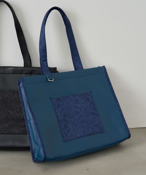 HARE 【LADIES】BIGマルチポケットトート ネイビー ウィメンズグッズ ハレ 580826 and ST アンドエスティ(旧ドットエスティ) HARE 【LADIES】BIGマルチポケットトート ネイビー ウィメンズグッズ ハレ 580826 and ST アンドエスティ(旧ドットエスティ)