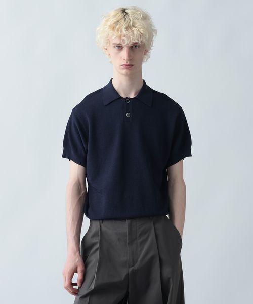 HARE 【一部カラー追加予約受付中】コンパクトニットポロ ネイビー S メンズインナー ハレ 582582 and ST アンドエスティ(旧ドットエスティ) HARE 【一部カラー追加予約受付中】コンパクトニットポロ ネイビー S メンズインナー ハレ 582582 and ST アンドエスティ(旧ドットエスティ)