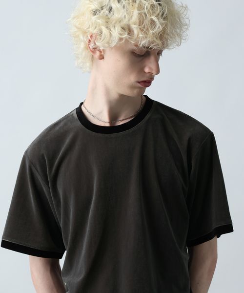 HARE クラシックリンガーTEE ライトグレー FREE メンズインナー ハレ 588251 and ST アンドエスティ(旧ドットエスティ) HARE クラシックリンガーTEE ライトグレー FREE メンズインナー ハレ 588251 and ST アンドエスティ(旧ドットエスティ)