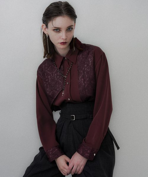 HARE 【一部カラー予約中 SETUP対応 LADIES】アシメJQプリーツシャツ ボルドー FREE ウィメンズインナー ハレ 589132 and ST アンドエスティ(旧ドットエスティ) HARE 【一部カラー予約中 SETUP対応 LADIES】アシメJQプリーツシャツ ボルドー FREE ウィメンズインナー ハレ 589132 and ST アンドエスティ(旧ドットエスティ)