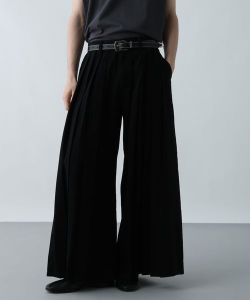 HARE YOSEハカマデニムパンツ ブラック M メンズボトムス ハレ 591484 and ST アンドエスティ(旧ドットエスティ) HARE YOSEハカマデニムパンツ ブラック M メンズボトムス ハレ 591484 and ST アンドエスティ(旧ドットエスティ)