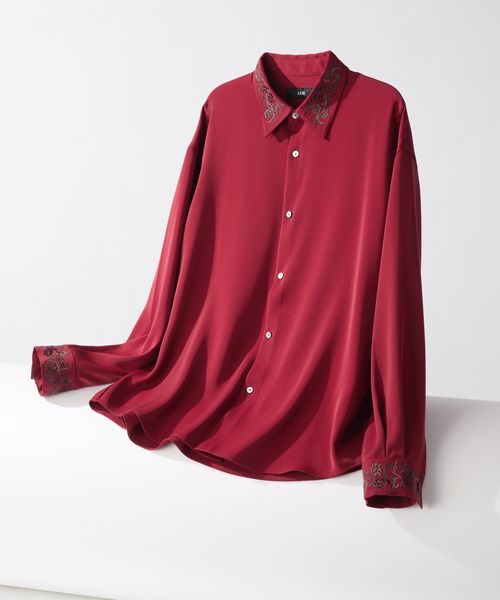 HARE 【一部追加予約受付中 SET UP対応 イージーケア機能】TOROMIシシュウシャツ ボルドー S メンズインナー ハレ 591979 and ST アンドエスティ(旧ドットエスティ) HARE 【一部追加予約受付中 SET UP対応 イージーケア機能】TOROMIシシュウシャツ ボルドー S メンズインナー ハレ 591979 and ST アンドエスティ(旧ドットエスティ)