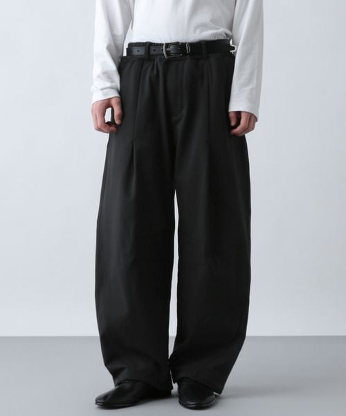 HARE MELLOW-FITスウェットパンツ ブラック S メンズボトムス ハレ 593579 and ST アンドエスティ(旧ドットエスティ) HARE MELLOW-FITスウェットパンツ ブラック S メンズボトムス ハレ 593579 and ST アンドエスティ(旧ドットエスティ)