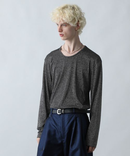 HARE ユルネックベーシックカットLS ライトグレー M メンズインナー ハレ 594126 and ST アンドエスティ(旧ドットエスティ) HARE ユルネックベーシックカットLS ライトグレー M メンズインナー ハレ 594126 and ST アンドエスティ(旧ドットエスティ)